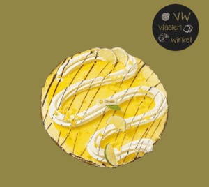 Citroen cheesecake vlaai