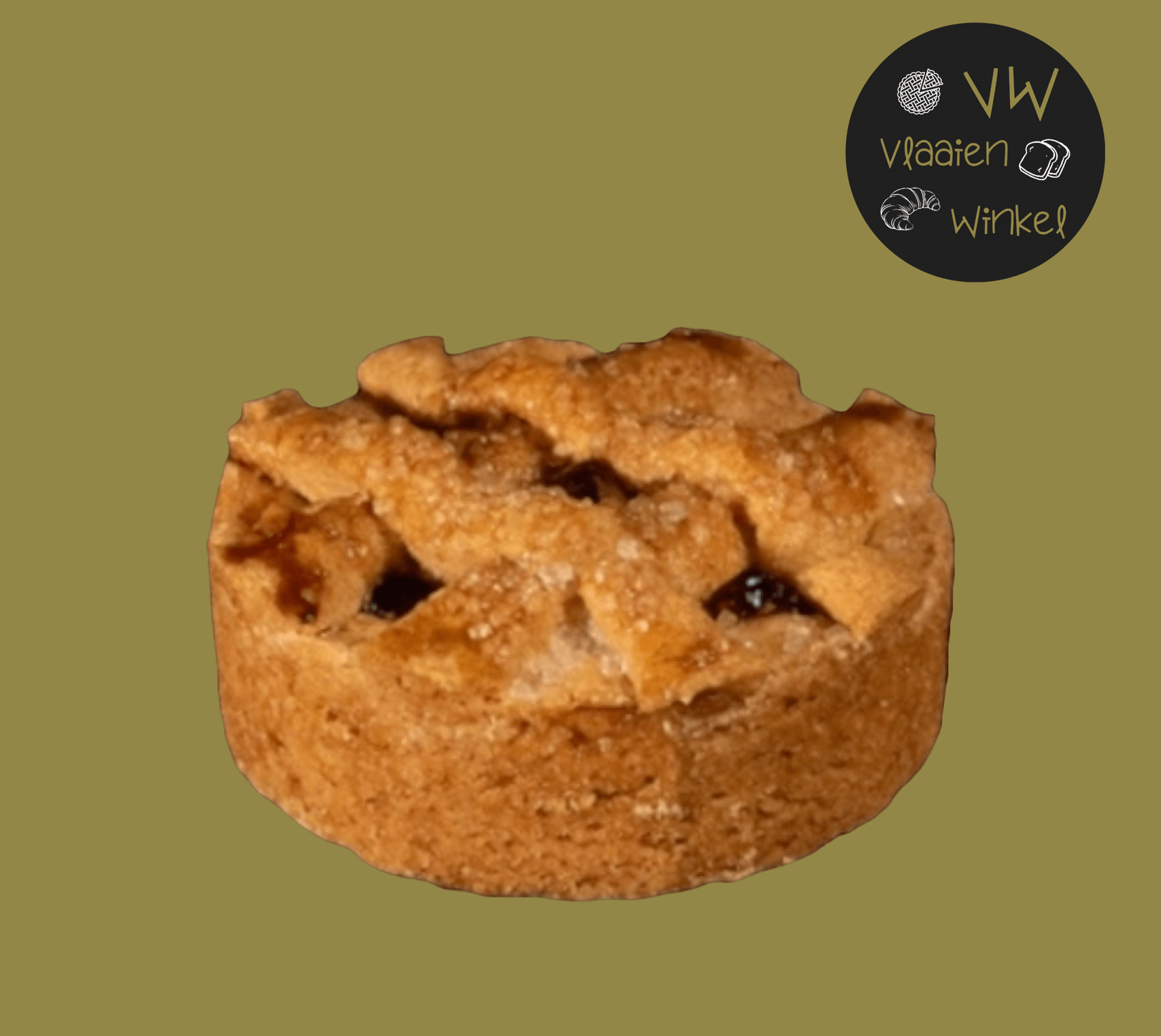 Kerstentaartje Gluten en Lactose vrij