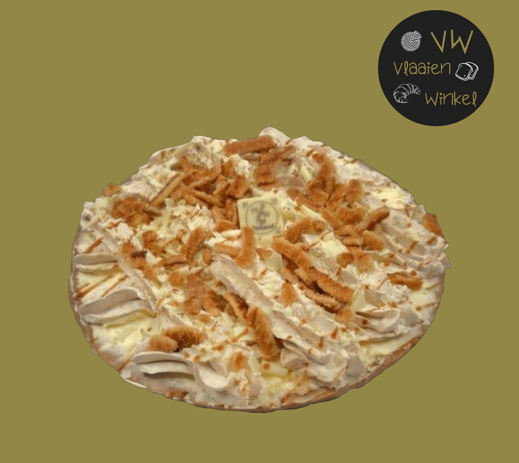Stroopwafelvlaai