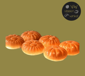 Witte bolletjes (6 stuks)